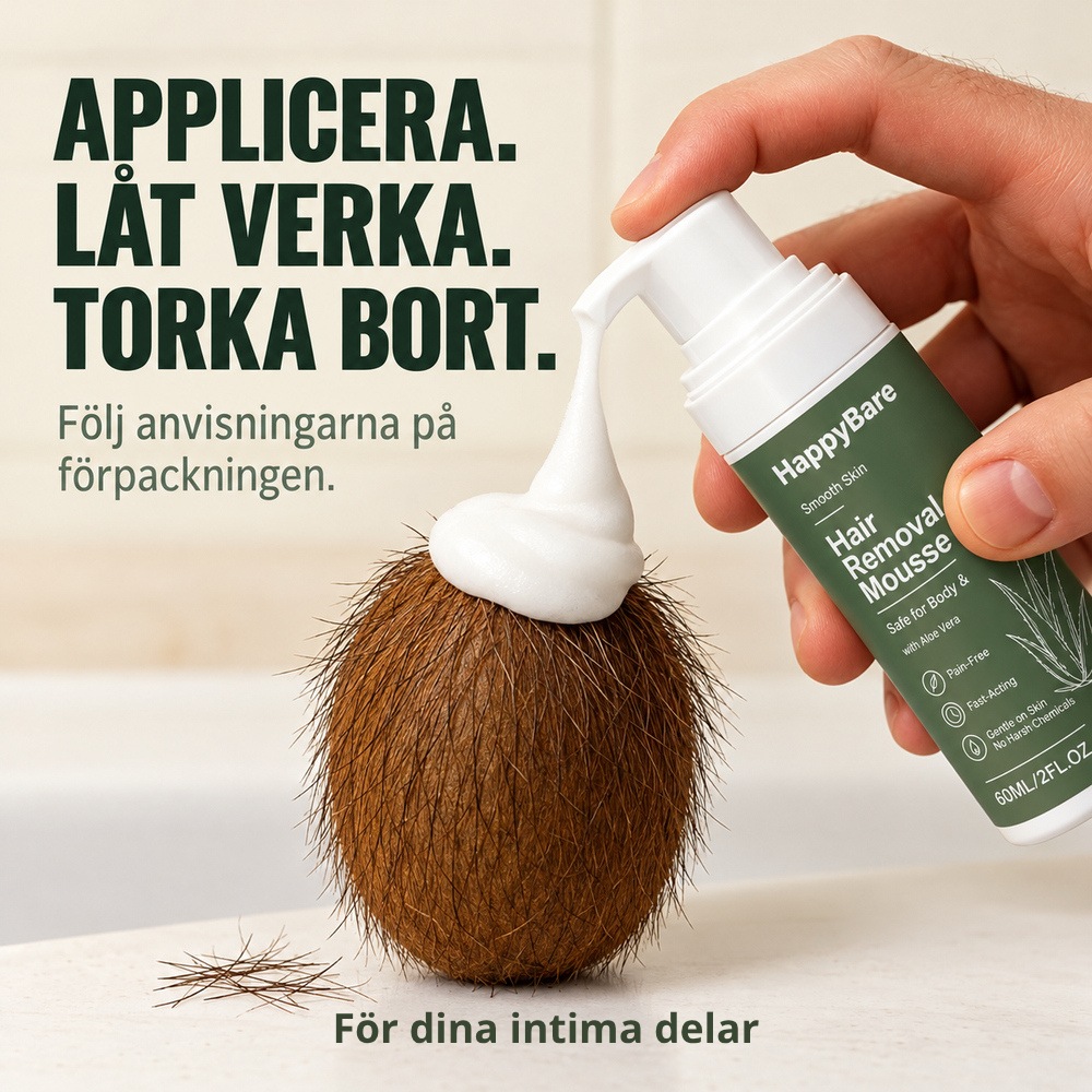 HappyBare - Fräsch och slät med partnern
